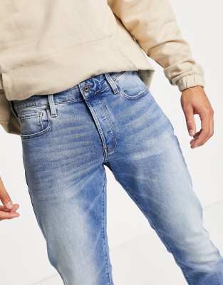 straight tapered fit jeans