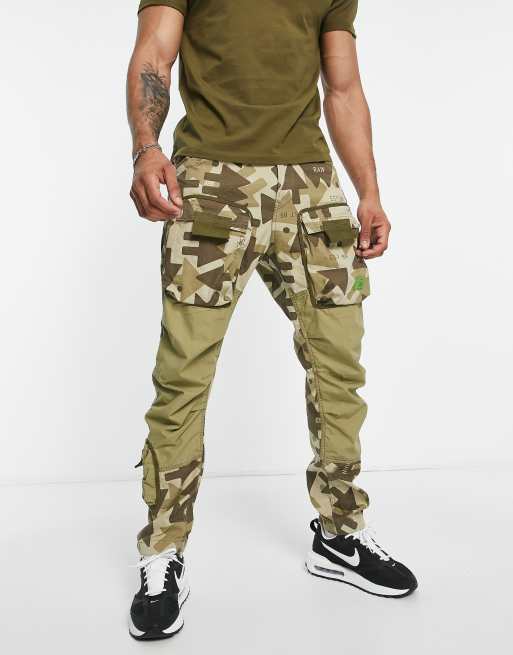 Half camo sale pants