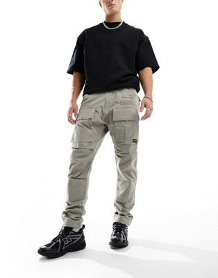 G-Star 3D tapered cargo trousers in light beige