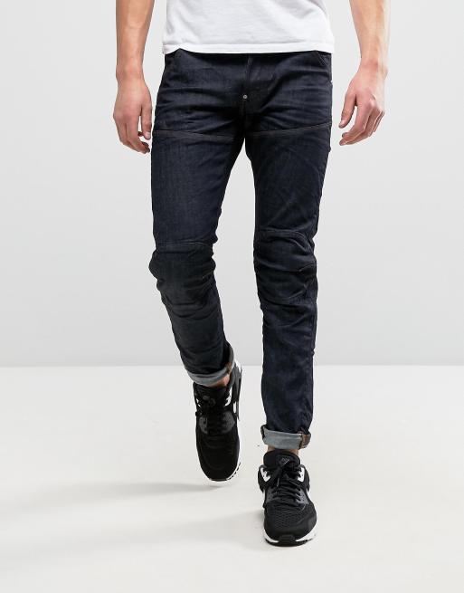G-Star - 5620 3D - Jeans slim 3d in denim grezzo