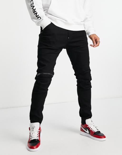 G star deals zip knee jeans