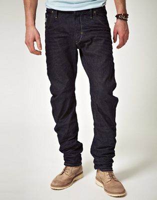 G Star - Arc 3D - Losvallende smaltoelopende jeans-Blauw