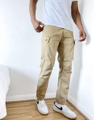 cargo 3d straight tapered pants