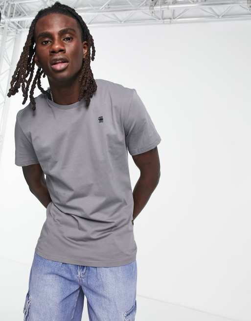 G Star Base t shirt in grey ASOS