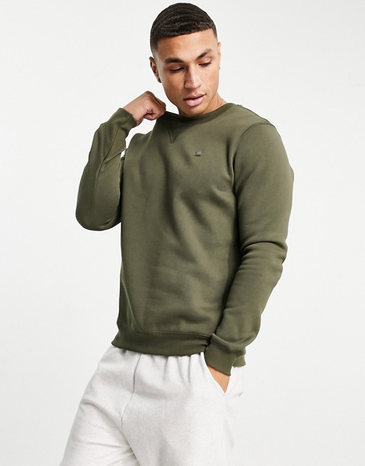 G-Star basic sweatshirt in khaki