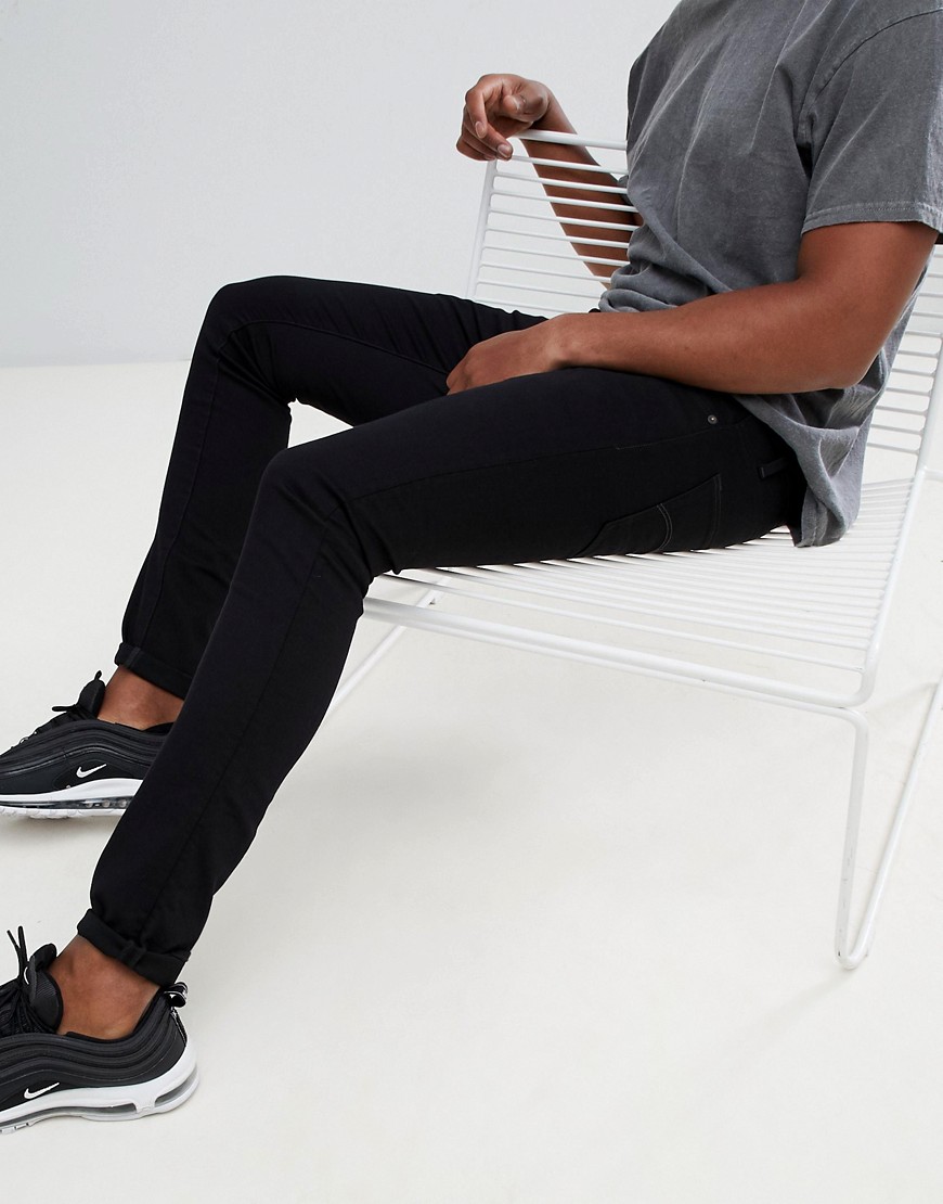 G-Star - Beraw 3301 - Skinny jeans in zwart