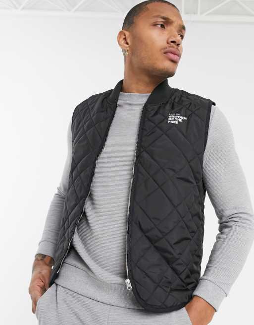 G Star Blake quilted vest