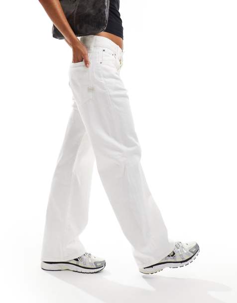 G-Star - Bowey 3D - Denim boyfriend jeans in gebroken wit - view 1