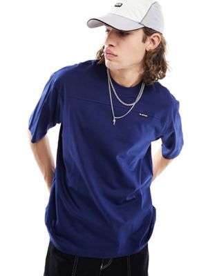 G-Star boxy base oversized t-shirt in deep blue