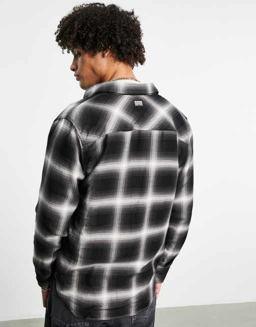 Camicia flanella hotsell nera