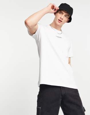 G-Star Center logo loose t-shirt in white  - ASOS Price Checker