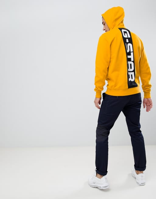 G star 2024 yellow hoodie