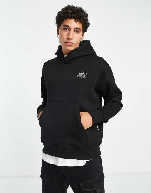 G-Star core oversized hoodie in black | ASOS