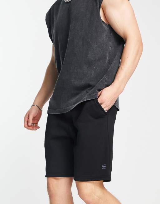G-Star core sweat shorts in black
