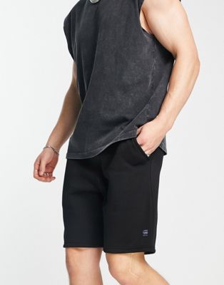 G-Star core sweat shorts in black - ASOS Price Checker