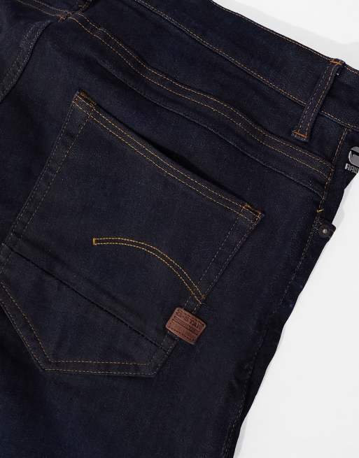 D-Staq 5-Pocket Slim Jeans, Dark blue