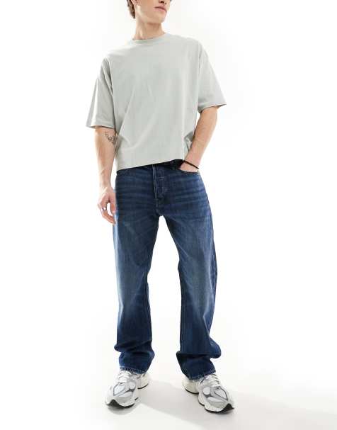 G-Star - Dakota - Denimjeans med lige ben i mellemvasket blå - view 1