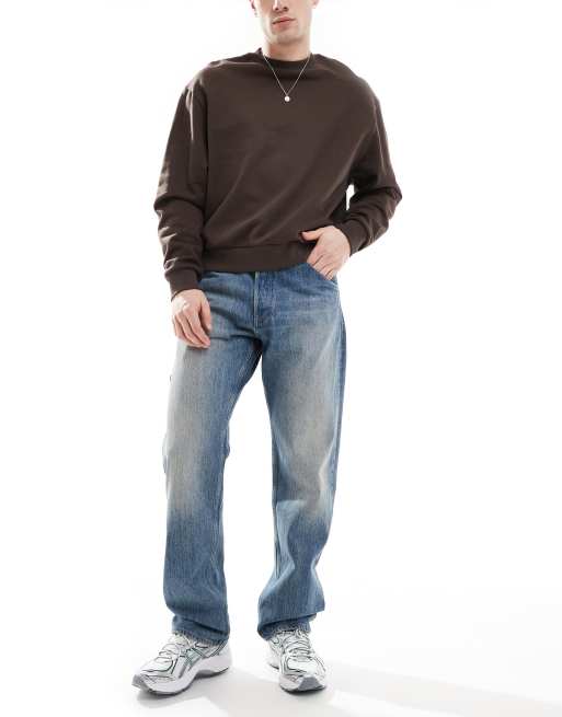 G-Star - Dakota - Jeans met rechte pijpen en vintage wassing in blauw