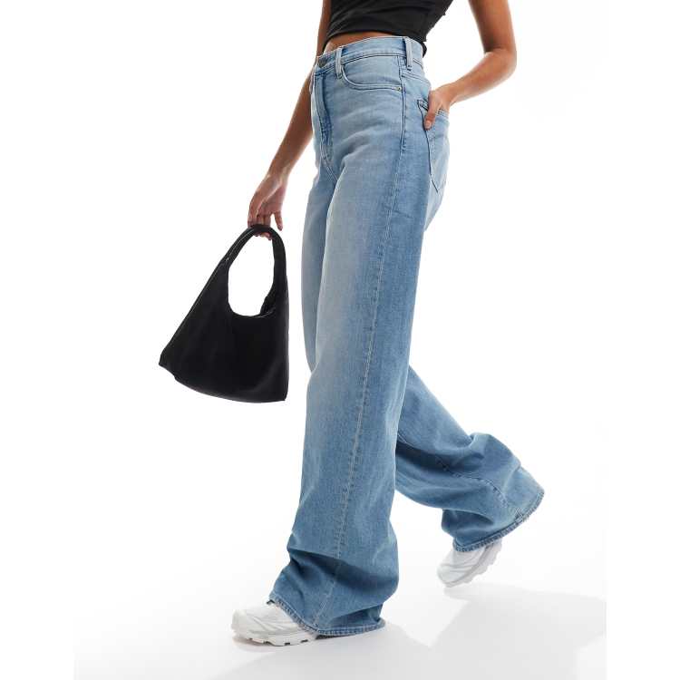 G-Star deck 2.0 high waisted loose fit denim jeans in