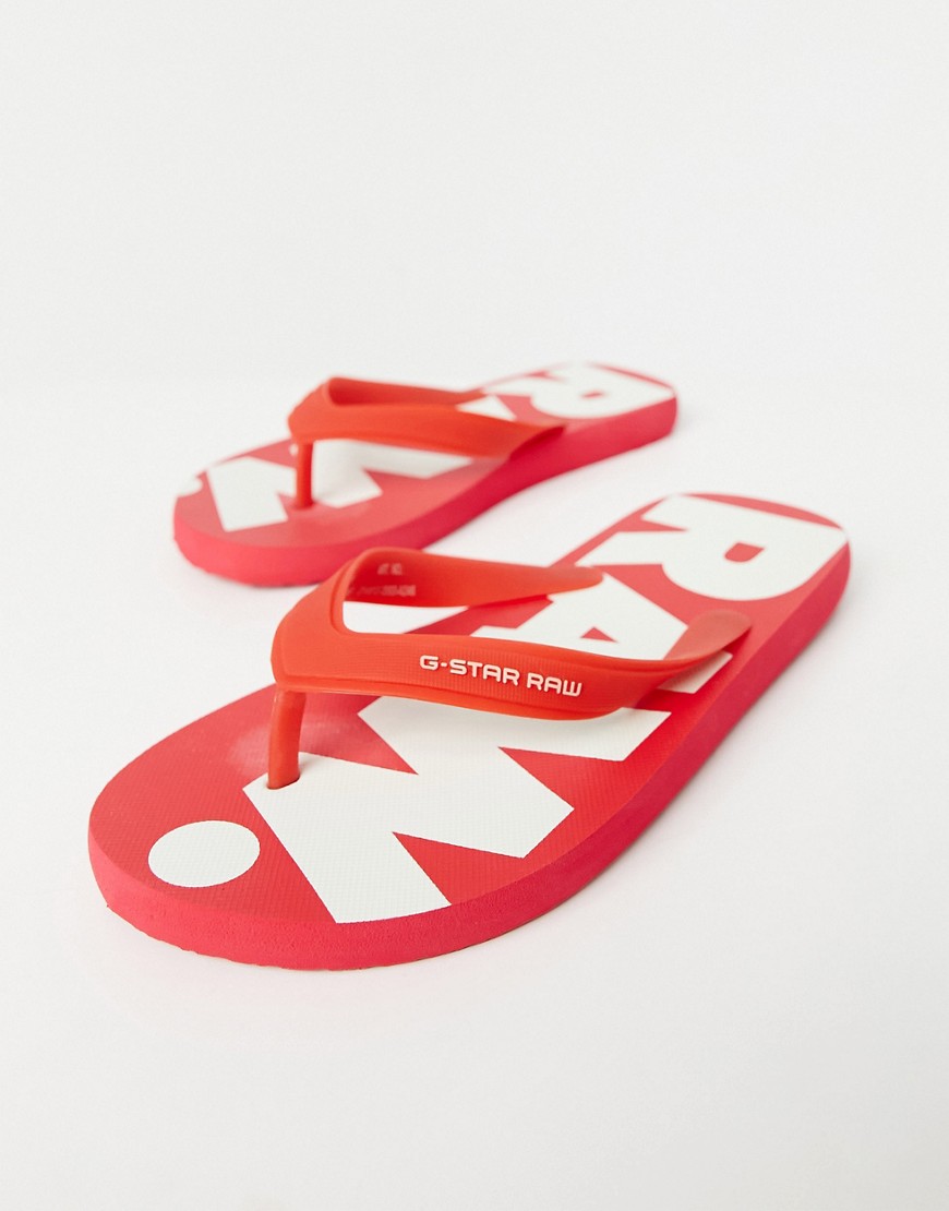 G-Star - Dend - Teenslippers-Rood