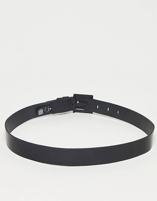 G-Star Duko Leather Belt In Black | ASOS