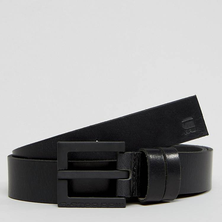 ASOS Belt Black In Leather | G-Star Duko