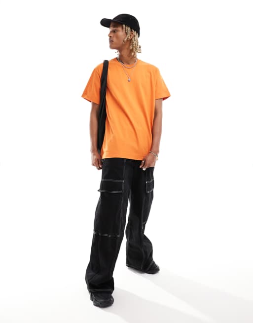 G-Star essential loose fit t-shirt in orange