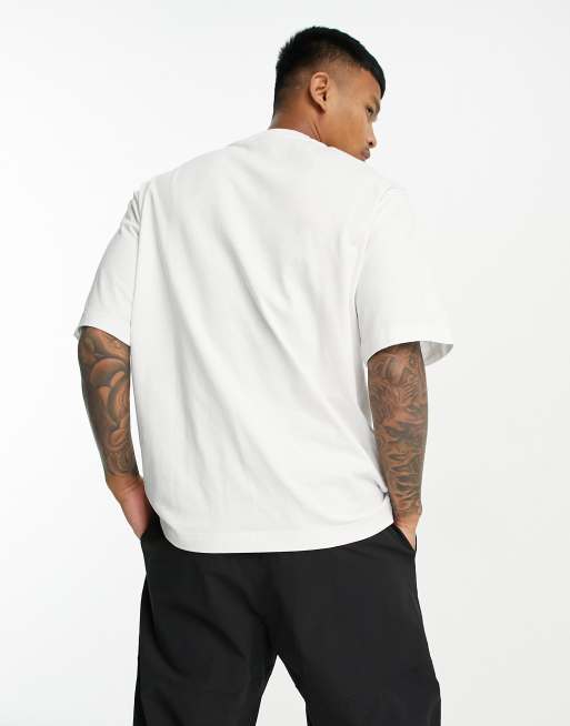 G-Star - Firkantet T-shirt med logo i hvid, 2 af 4