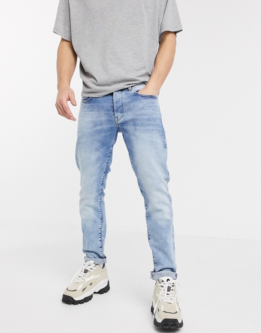 G-Star – G-Bleid – Ljusblå slim jeans