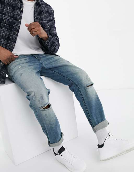 G star ripped store jeans