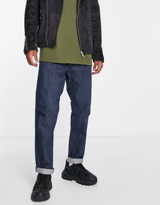 G-Star Grip 3D relaxed tapered jeans in dark wash 