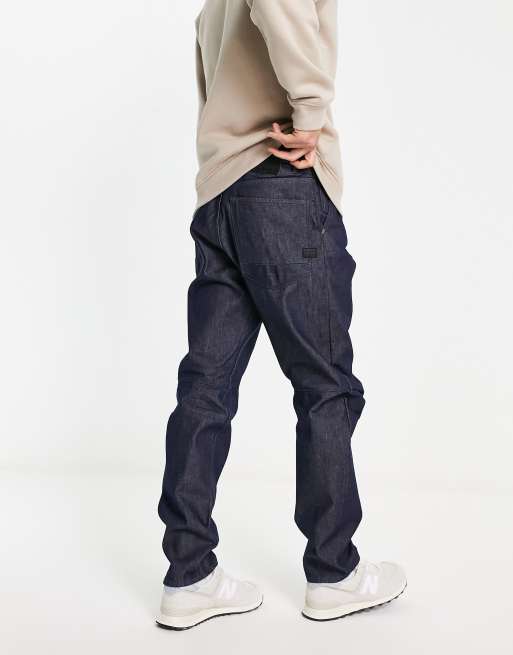 G-Star Grip 3D relaxed tapered jeans in indigo blue