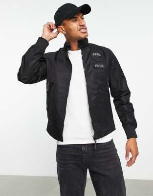 G-Star Harrington jacket in black