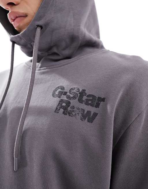 Grey g star outlet hoodie