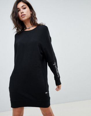 G-Star hooded dress with chest logo | ASOS