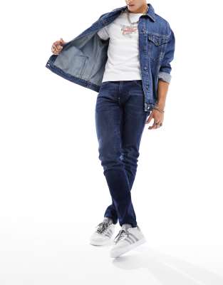 G-Star skinny jeans in mid blue - ASOS Price Checker