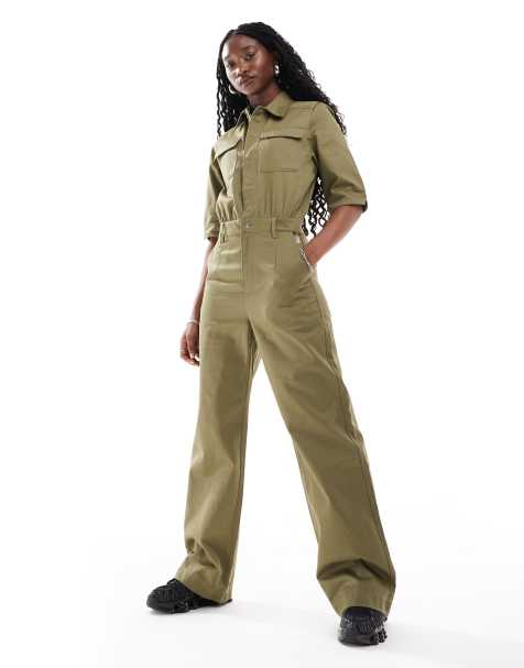 G-Star jumpsuit in khaki green - view 1