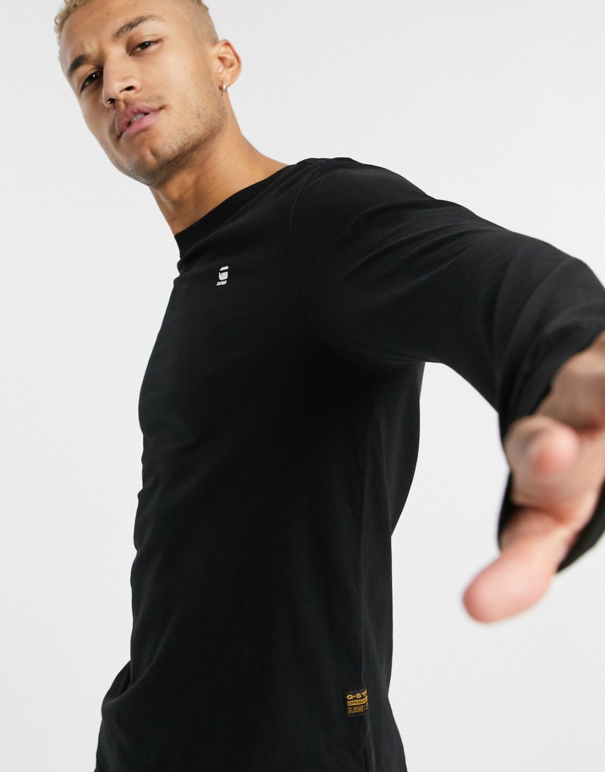 G-star Lash Long Sleeve T-shirt In Black