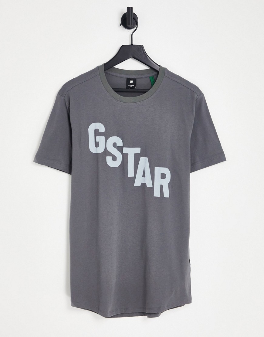G-Star Lash sports graphic t-shirt in grey