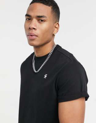 G-STAR LASH T-SHIRT IN BLACK,D16396-B353-6484