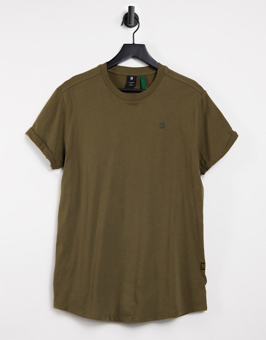 G-star Lash T-shirt In Olive-green