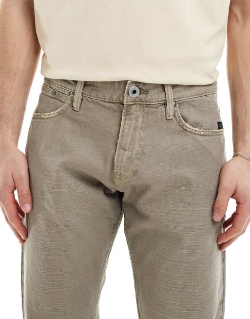 G-Star lenney bootcut denim jeans in beige | ASOS