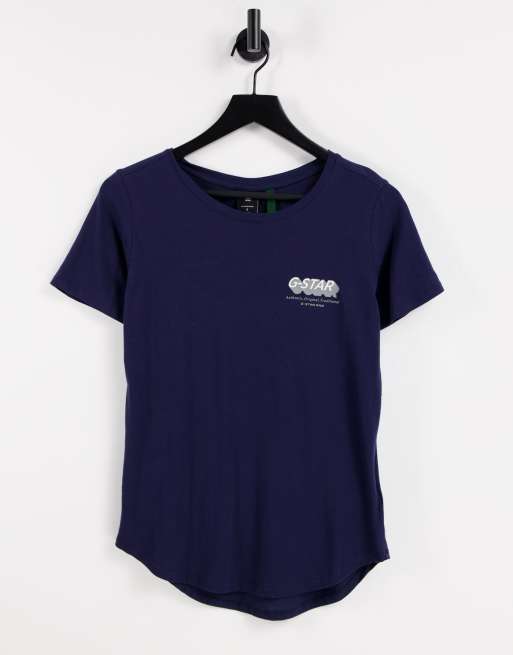 G-Star logo t-shirt in navy