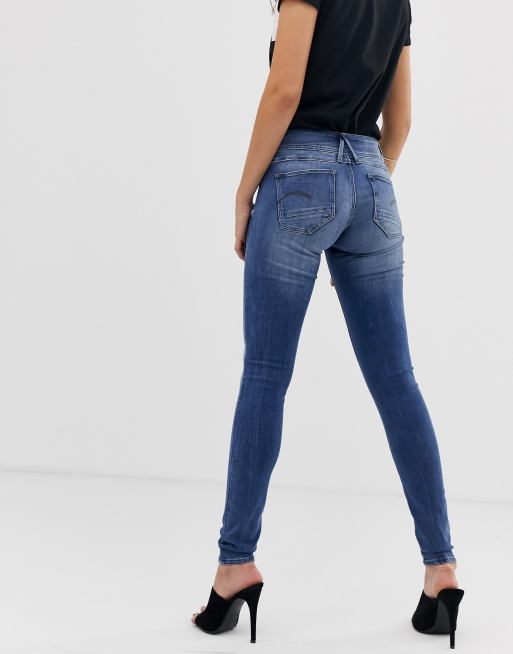 G-Star – Lynn – Hautenge Jeans mit mittelhohem Bund, 2 von 4
