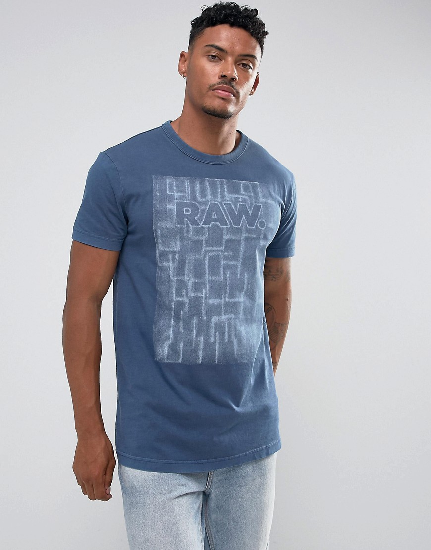 G-Star - Maeevor - T-shirt comoda-Blu