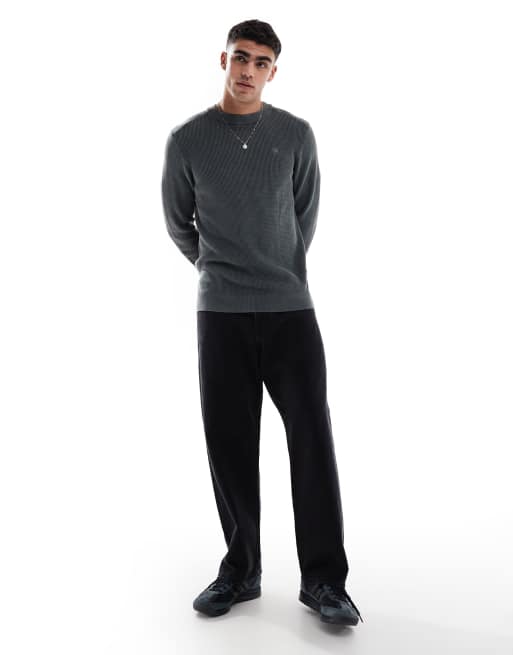 G-Star - Maglione lavorato grigio scuro, 2 di 4
