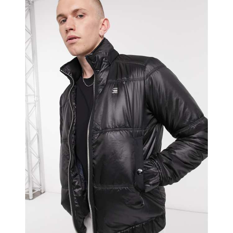 G-Star Meefic quilted jacket in black