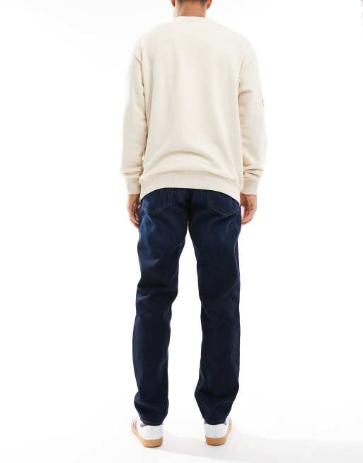 G-Star – Mosa – Ciemnoniebieskie jeansy z prostymi nogawkami, 3 z 5