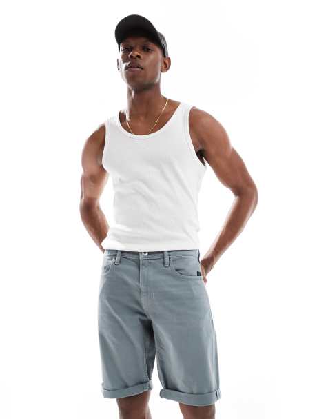 G-Star - Mosa - Denim shorts in salie - view 1