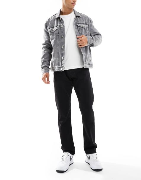 G-Star mosa straight leg denim jeans in black - view 1